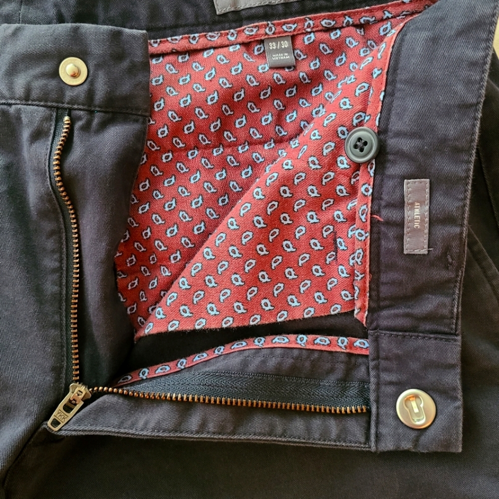 Dark Blue Bonobos' Athletic Fit 33/30